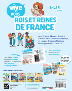 Vive les docs - Rois et reines de France - CM1