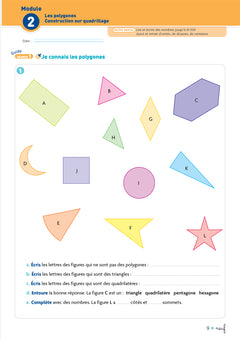 Cap Maths CE2 - Ed. 2026 - Cahier de géométrie