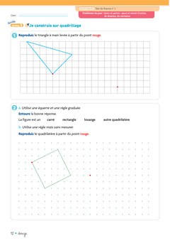 Cap Maths CE2 - Ed. 2026 - Cahier de géométrie