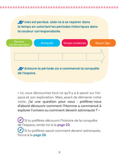 Les énigmes de la conquête de l'espace - CM2