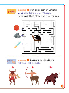Thésée et le fil d'Ariane adapté dès 6 ans