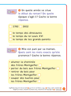 Mon voyage en ballon lecture adaptée - CM1-CM2