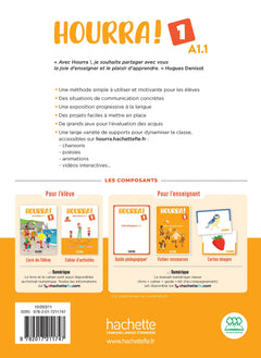 Hourra ! 1 - Livre de l'élève (A1.1)