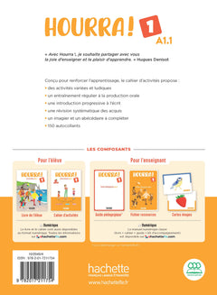 Hourra ! 1 - Cahier d'activités (A1.1)