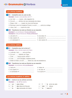 Podium 1 - Cahier d'activités