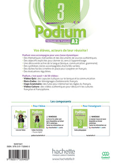 Podium 3 - Livre de l'élève (A2)