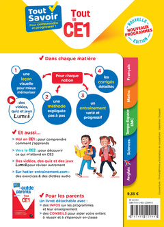 Tout Savoir CE1 - Tout-en-un