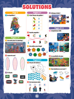 Disney - Stitch - Mes jeux de vacances 2026 - De la Moyenne Section à la Grande Section