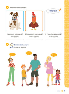 Hourra ! 1 - Cahier d'activités (A1.1)