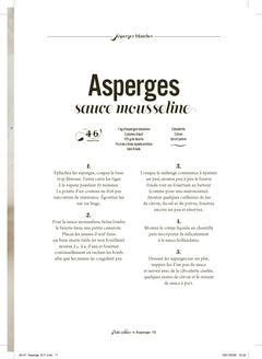 Les petits cahiers 180°C - Asperge