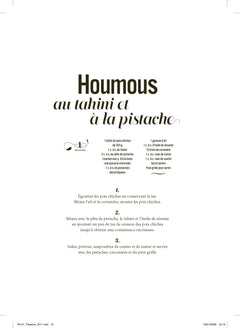Les petits cahiers 180°C - Pistache