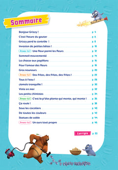 Cahier de vacances Grizzy et les lemmings - CP vers le CE1