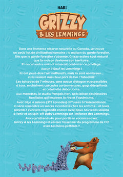 Cahier de vacances Grizzy et les lemmings - CE1  vers le CE2