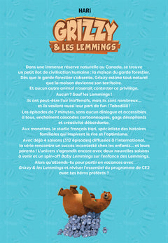 Cahier de vacances Grizzy et les lemmings - CE2 vers le CM1