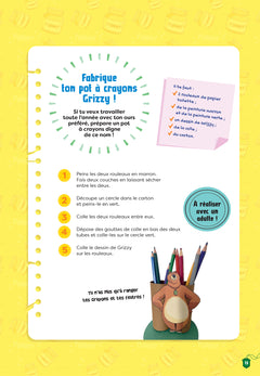 Cahier de vacances Grizzy et les lemmings - CE2 vers le CM1