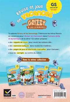 Cahier de vacances Grizzy et les lemmings - GS vers le CP