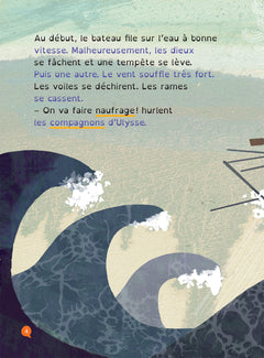Ulysse prisonnier du cyclope adapté