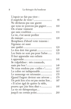 La thérapie du bonheur