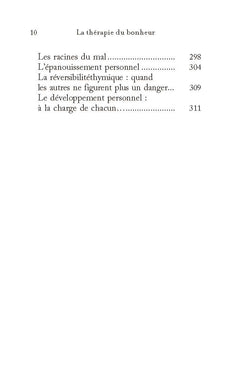 La thérapie du bonheur