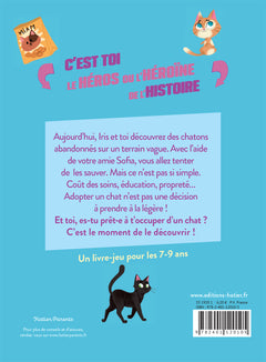 Le monde dont tu es le héros - Adopter un chat - 7/9 ans CE1/CE2