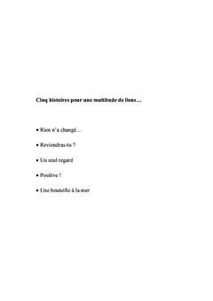 Ce lien qui nous unit