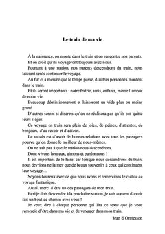 Ce lien qui nous unit