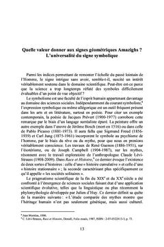 L'immanence du signe géométrique