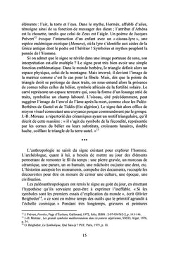 L'immanence du signe géométrique
