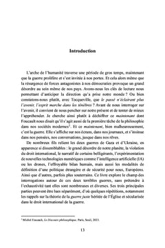 Questions dans la guerre