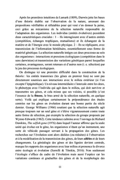 Évolution