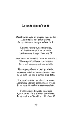 Mes poésies de vie
