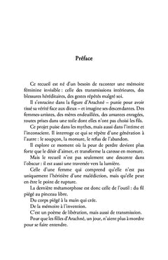 La fille d'Arachné