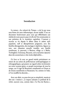 Au volonté du temps