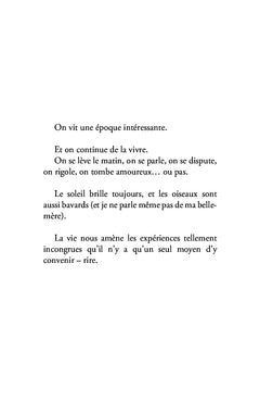 Les limites des bonheurs