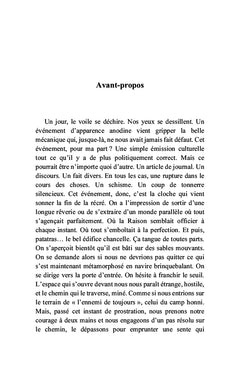 Homme de gauche au bord de l'excommunication