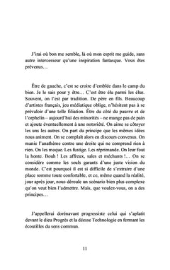 Homme de gauche au bord de l'excommunication