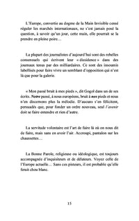 Homme de gauche au bord de l'excommunication