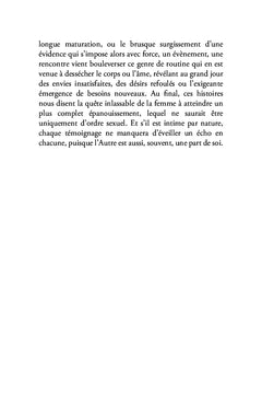 Eroscopie - Entre réalité et fantasme, le désir au féminin