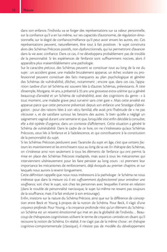 La thérapie des schémas