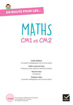 En route pour les Maths - CM1 CM2 - Ed. 2026 - Manuel élève