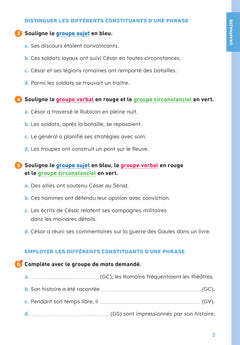 En route pour le Français - CM - Cahier de grammaire-orthographe - Parcours orange - Ed. 2026