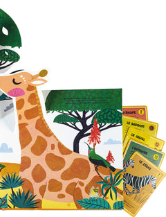 À la découverte de la savane - Un livre pop-up