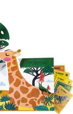 À la découverte de la savane - Un livre pop-up