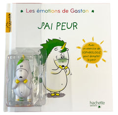 Gaston - J'ai peur avec figurine