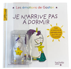 Gaston -Je n'arrive pas à dormir avec figurine