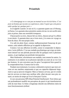 L'Enfer et la Lumière - Chronologie d'une dépression
