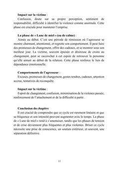 Violences conjugales physiques et psychologiques