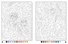 DISNEY - Mes Coloriages magiques - Mystères - Les Grands Classiques