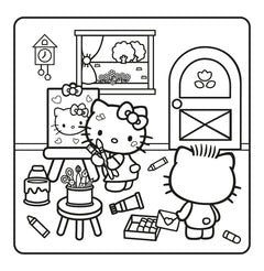 Hello Kitty - Amour toujours - Cosy Colo