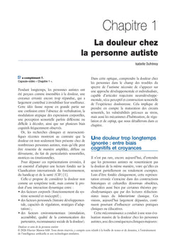 Douleur et soins de la personne autiste